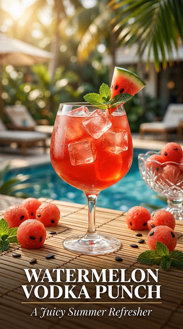 Watermelon Vodka Punch