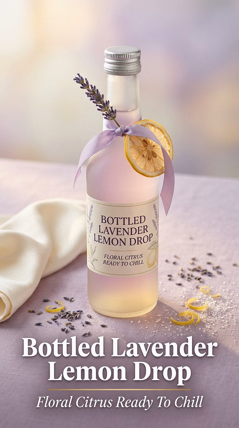 Bottled Lavender Lemon Drop