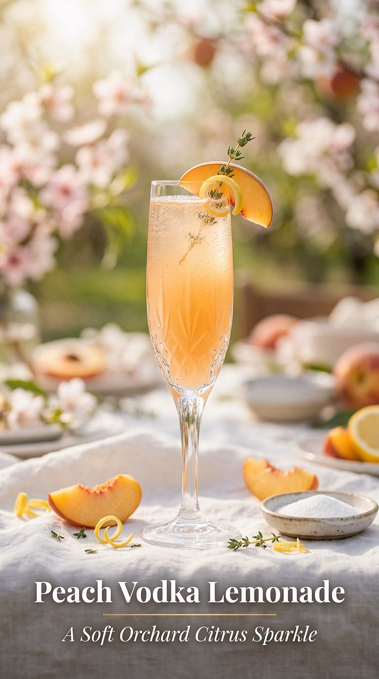 Peach Vodka Lemonade