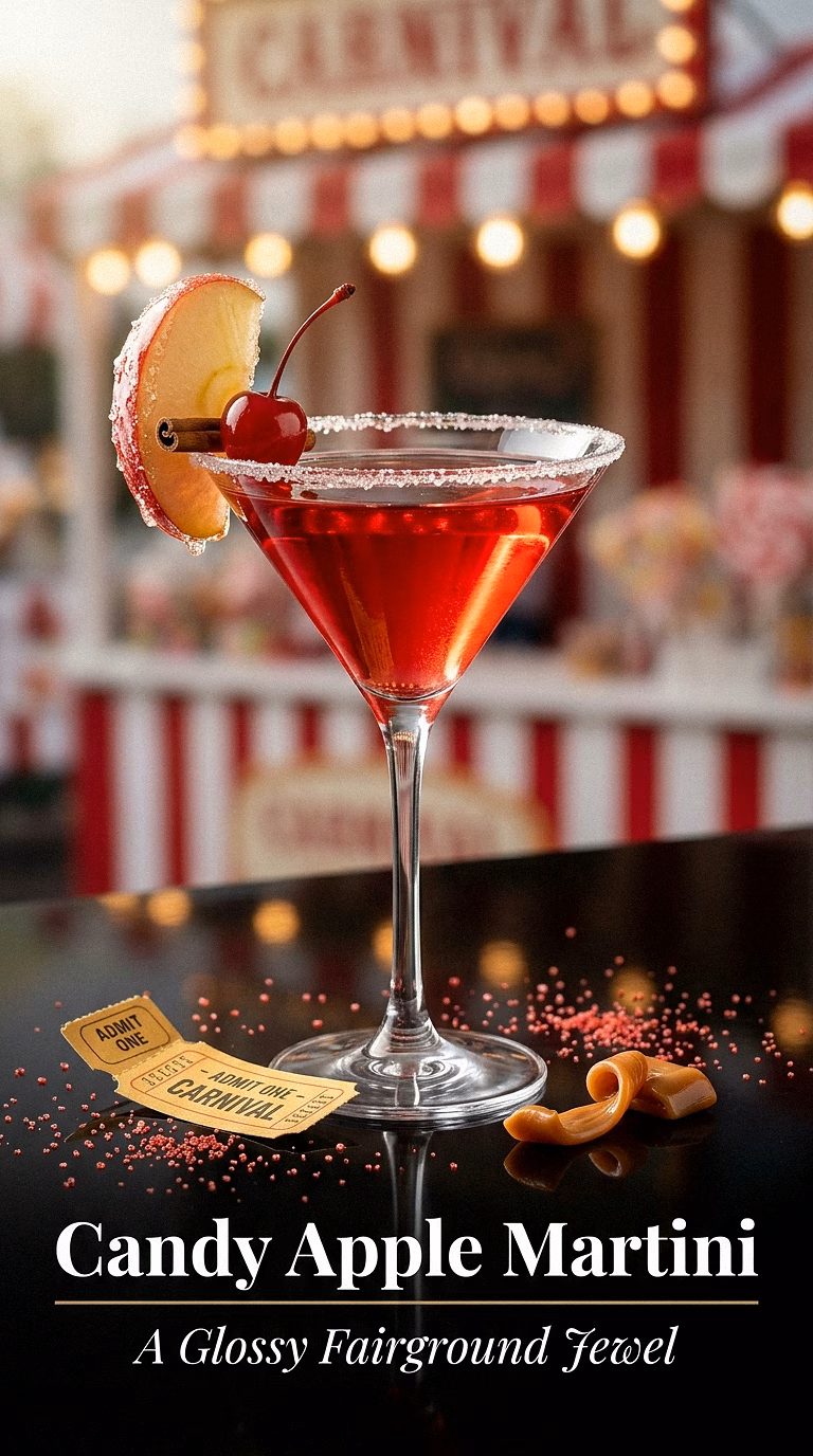 Candy Apple Martini