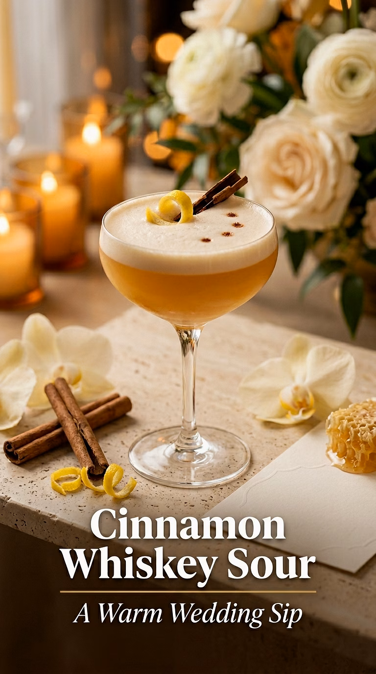 Cinnamon Whiskey Sour
