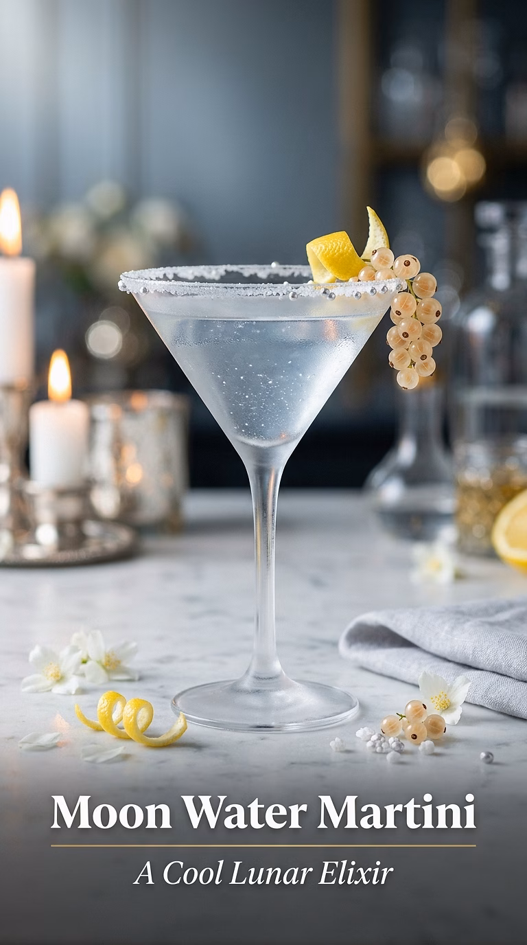 Moon Water Martini