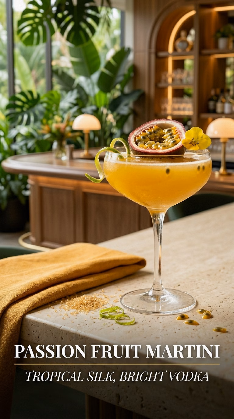 Passion Fruit Martini