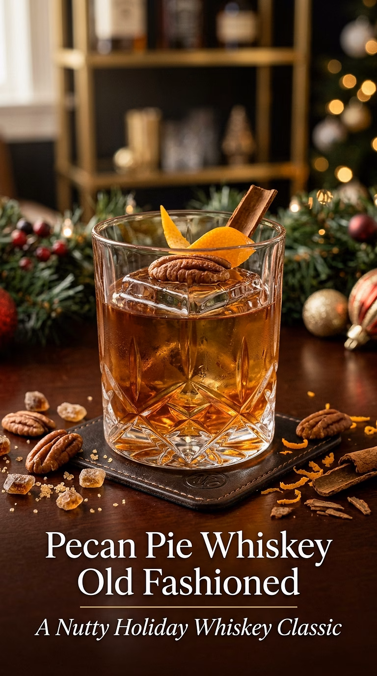 Pecan Pie Whiskey Old Fashioned