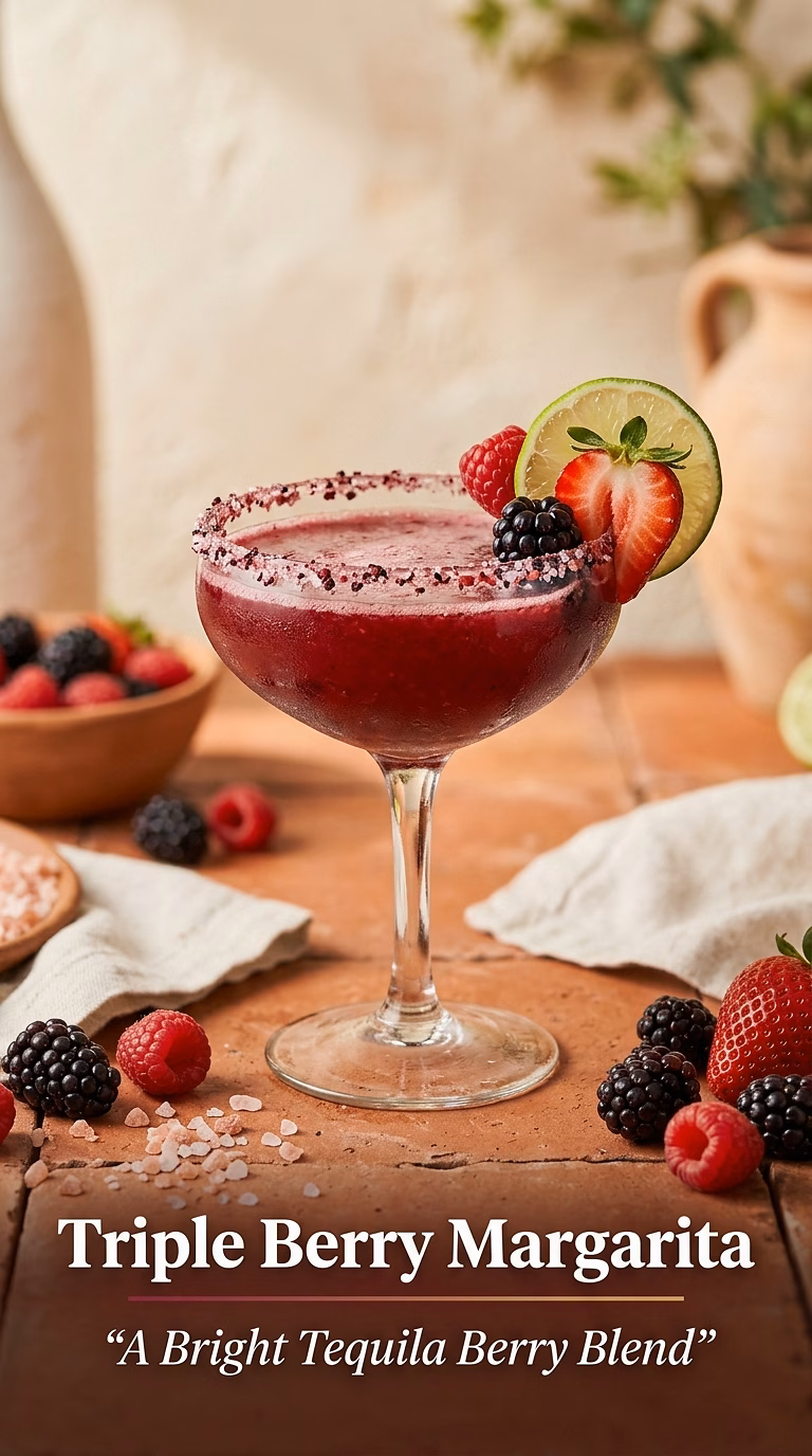 Triple Berry Margarita