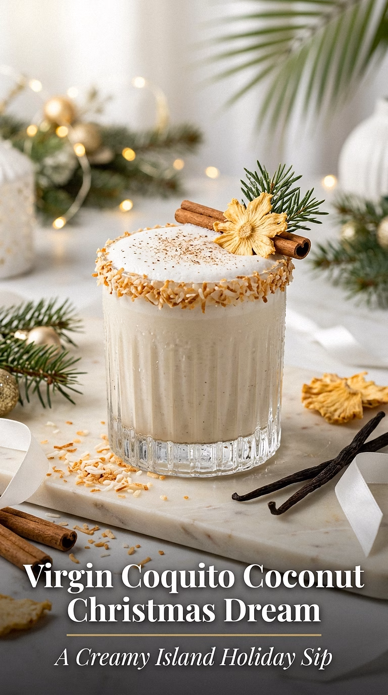 Virgin Coquito (Coconut Christmas Dream)