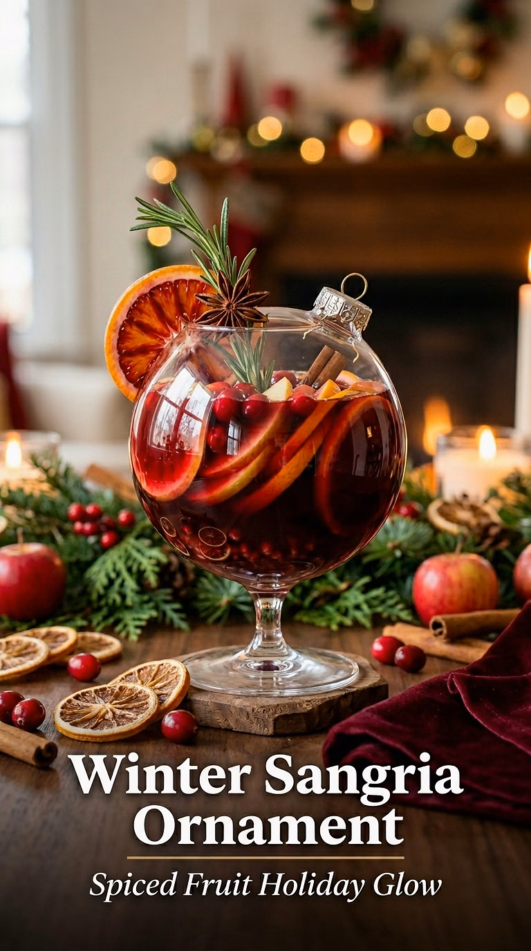 Winter Sangria Ornament