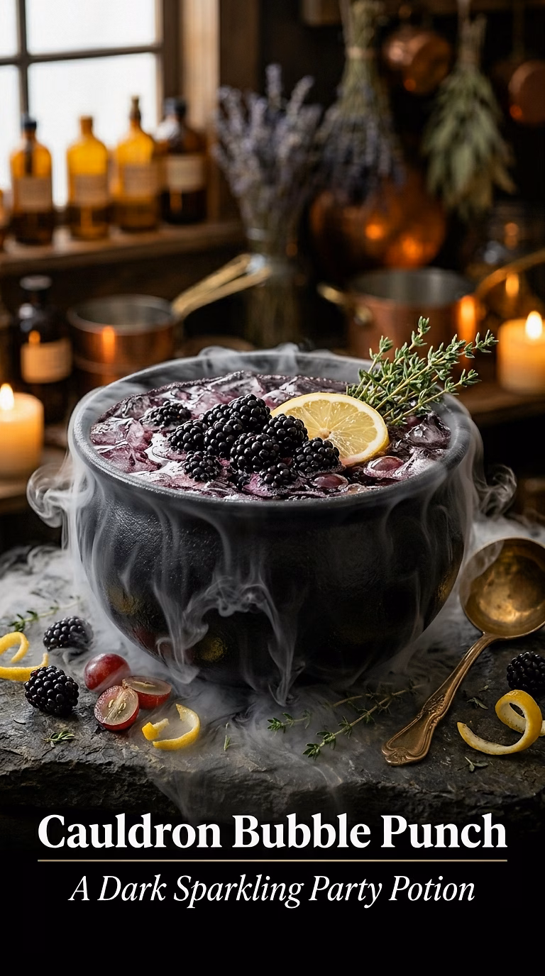 Cauldron Bubble Punch