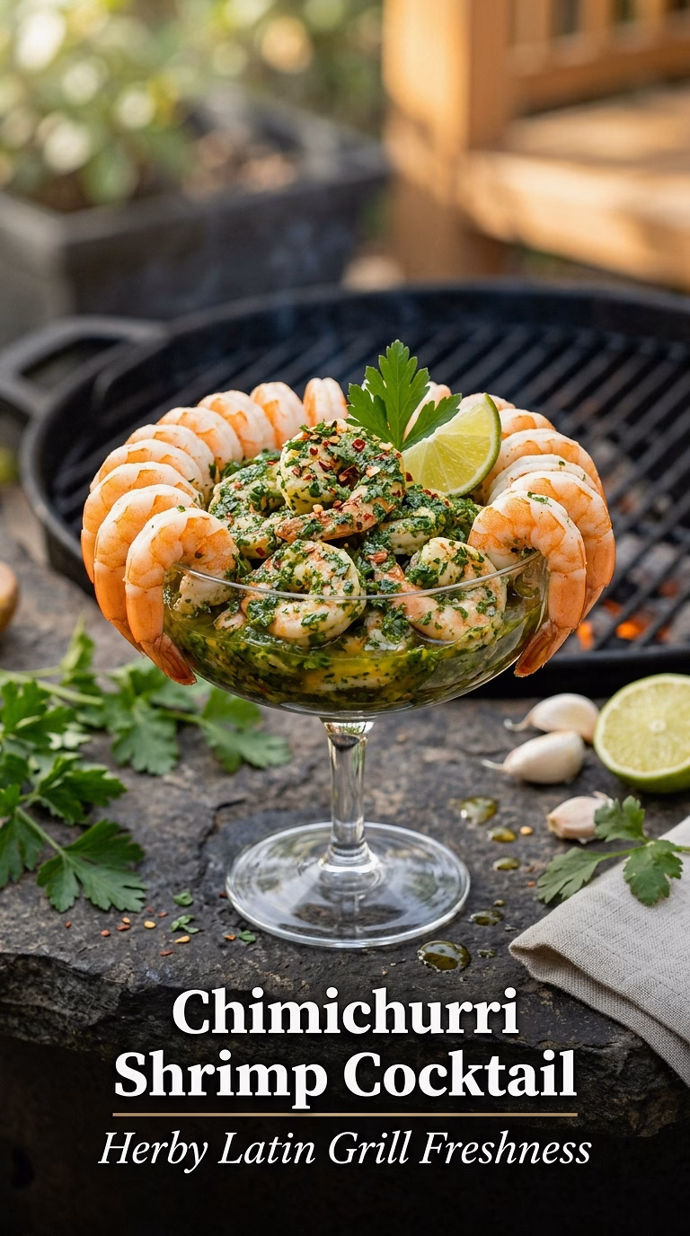 Chimichurri Shrimp Cocktail