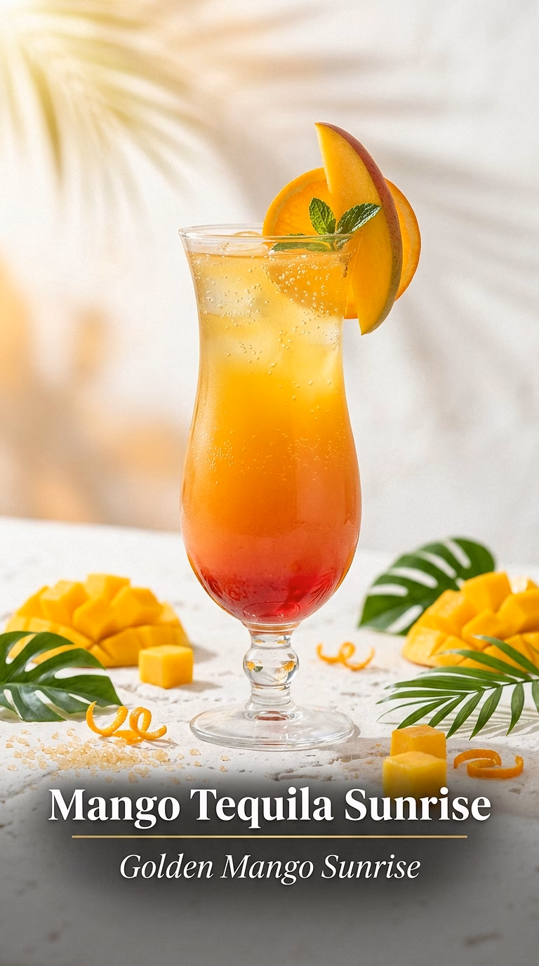 Mango Tequila Sunrise