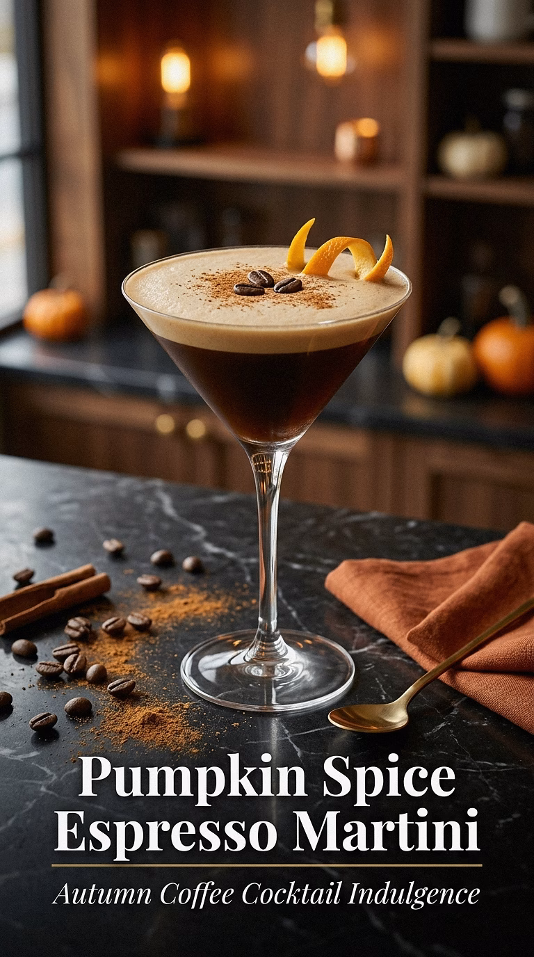 Pumpkin Spice Espresso Martini