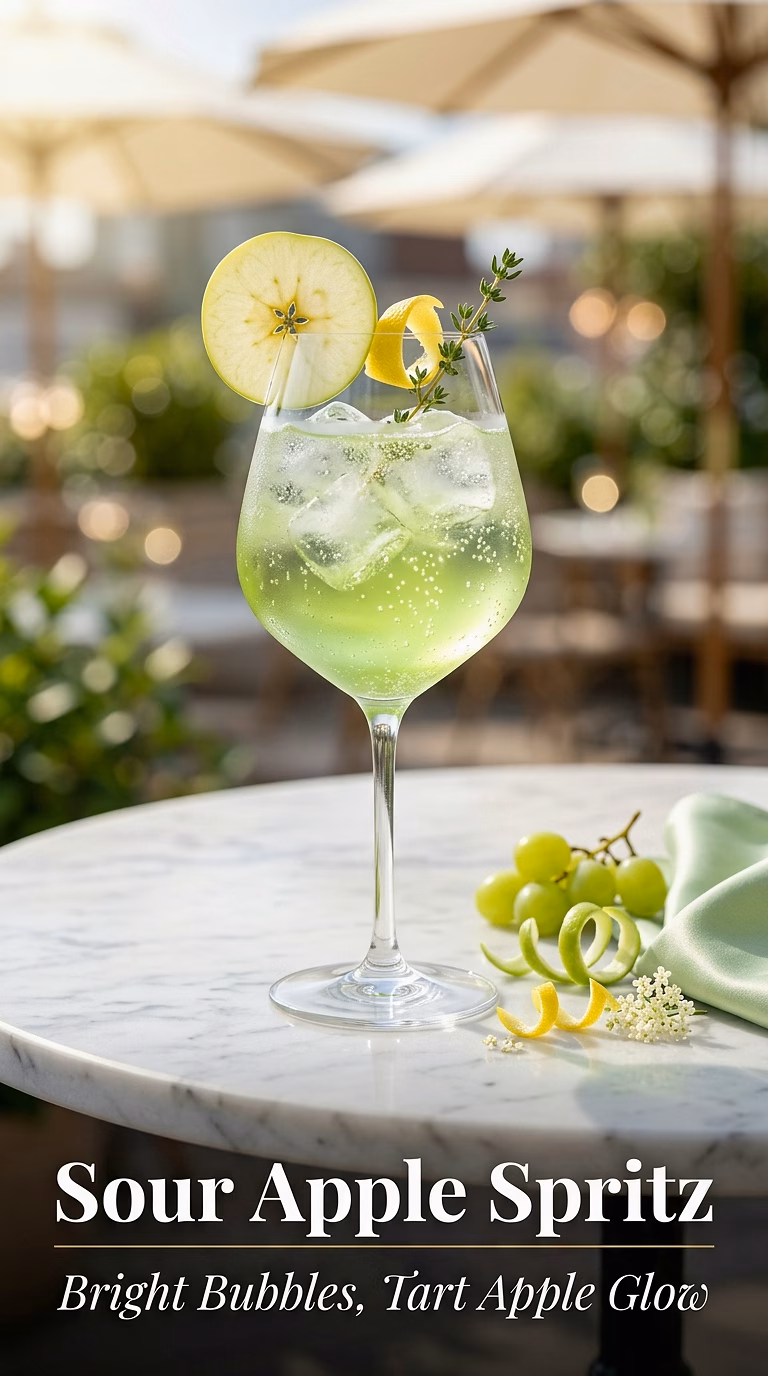 Sour Apple Spritz