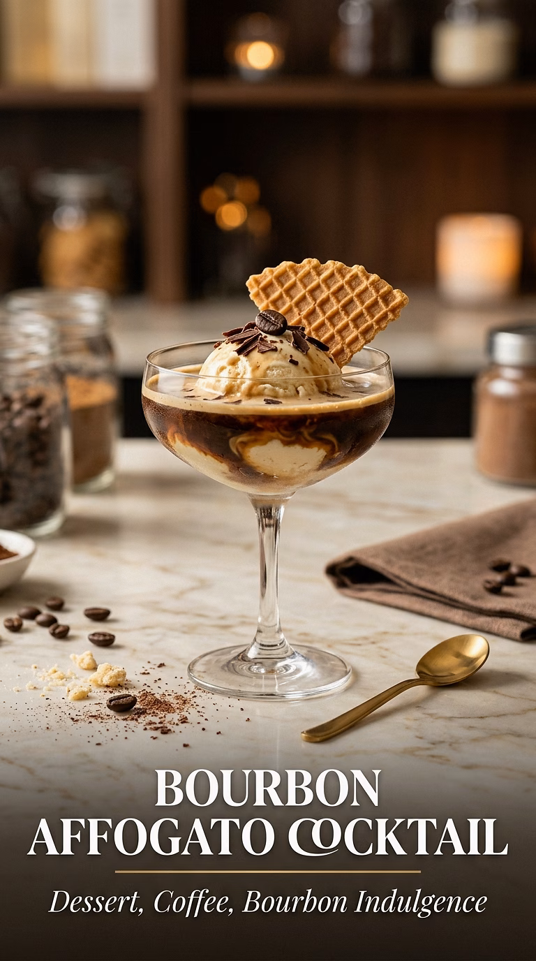 Bourbon Affogato Cocktail