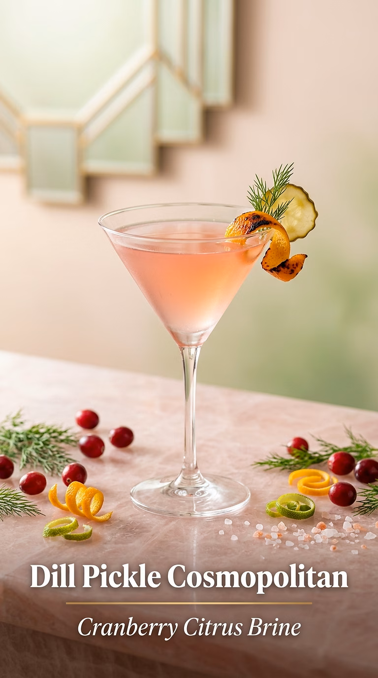 Dill Pickle Cosmopolitan