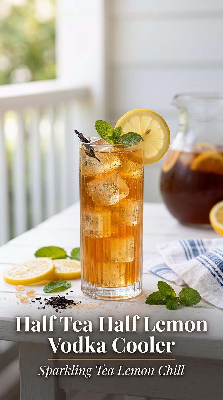 Half Tea Half Lemon Vodka Cooler