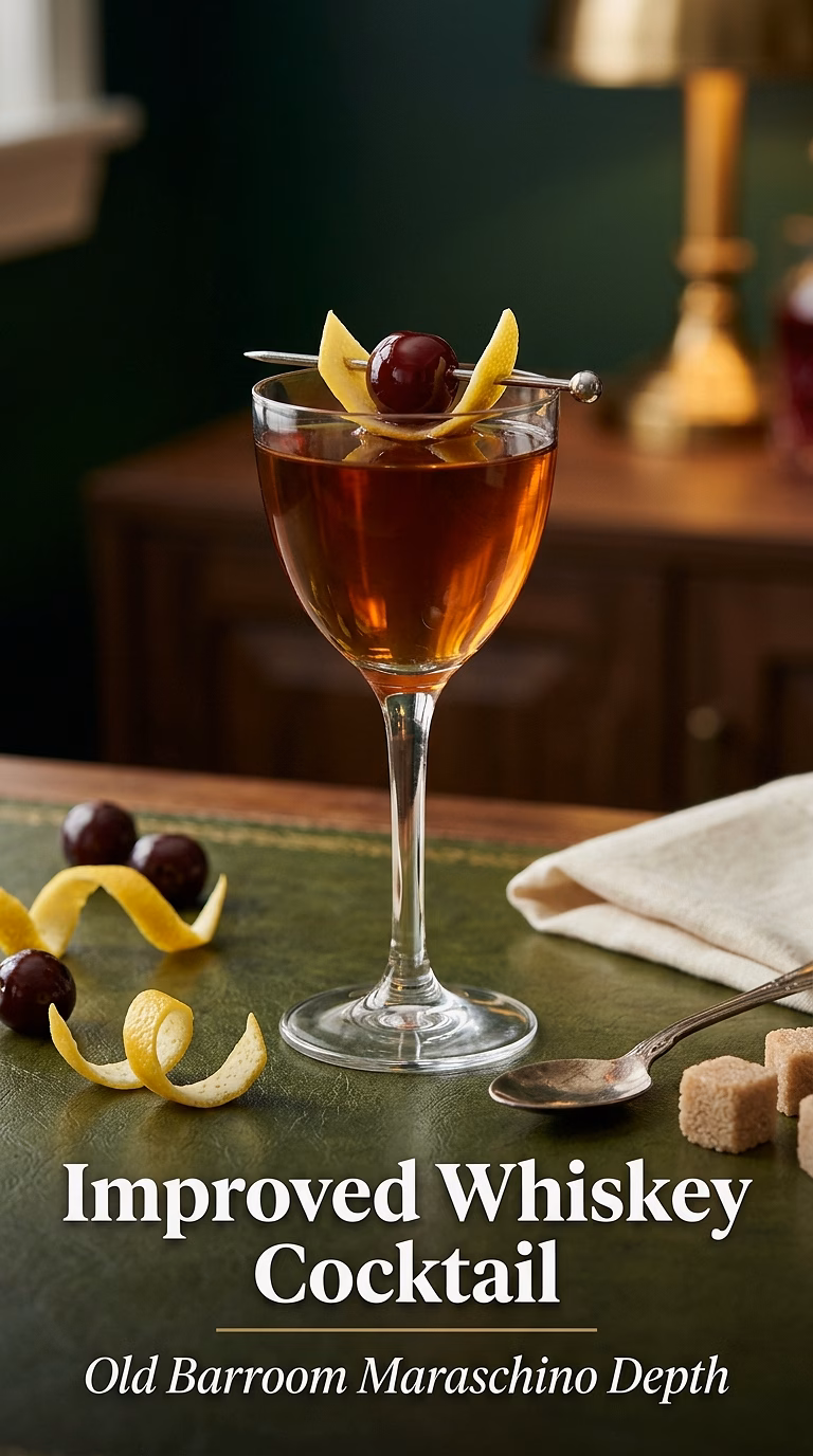 Improved Whiskey Cocktail