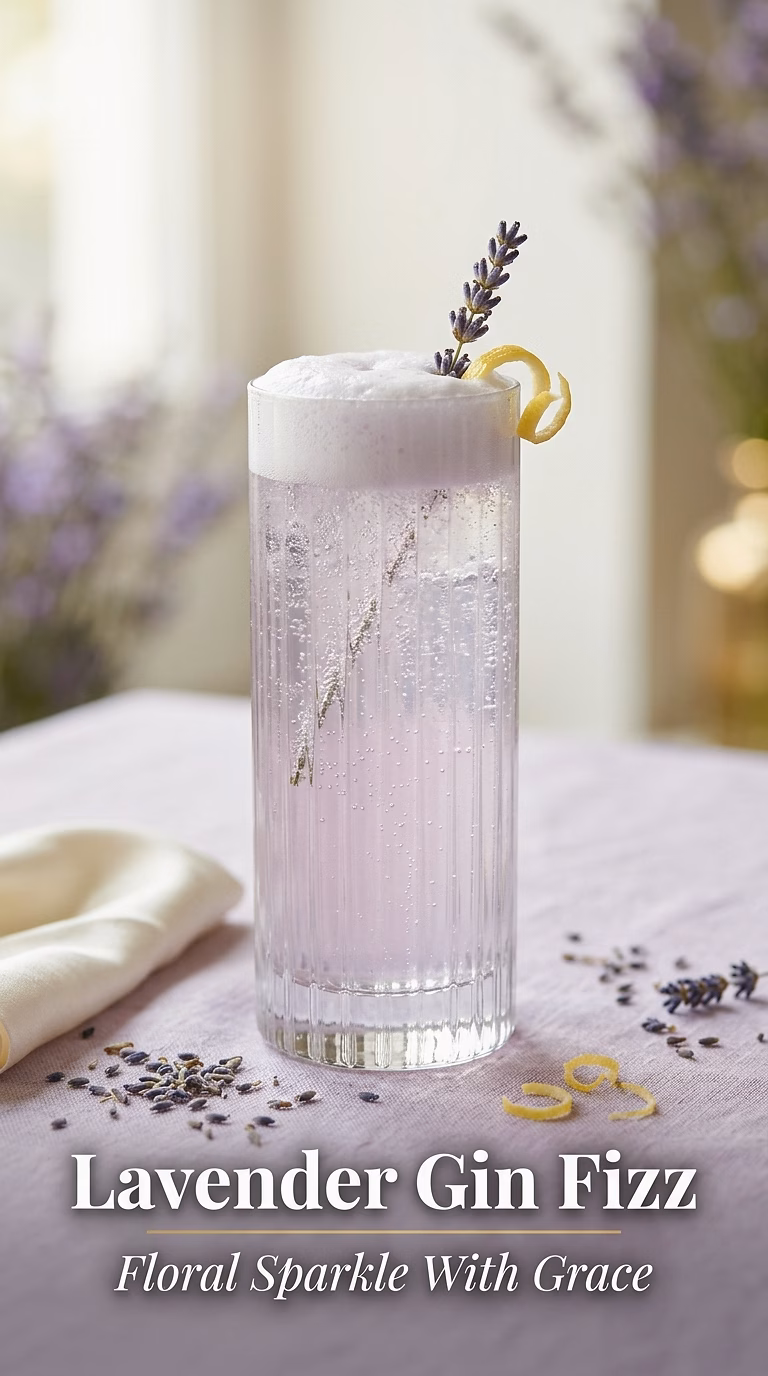 Lavender Gin Fizz