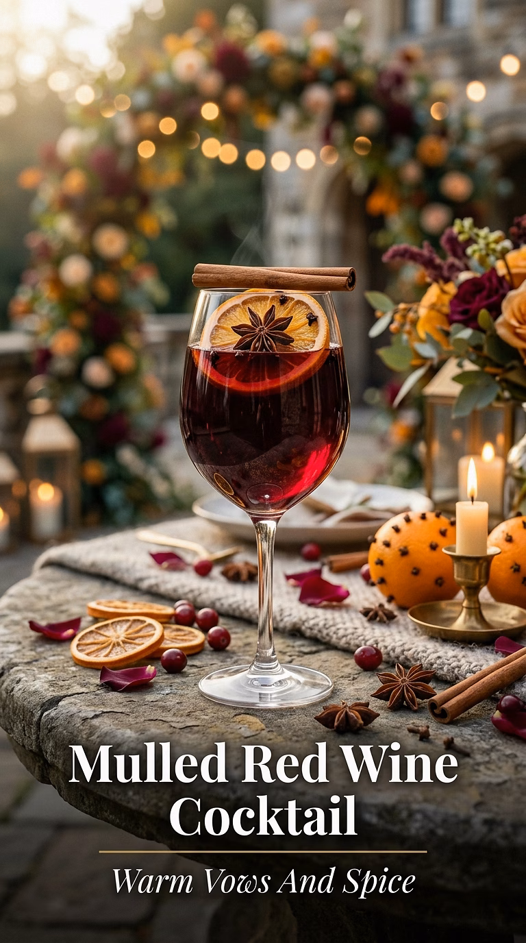Mulled Red Wine Cocktail