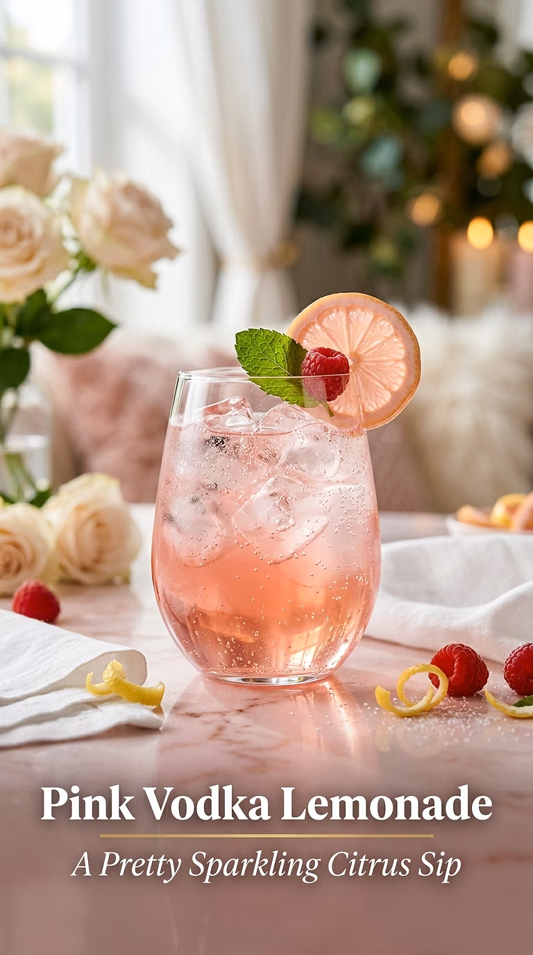 Pink Vodka Lemonade