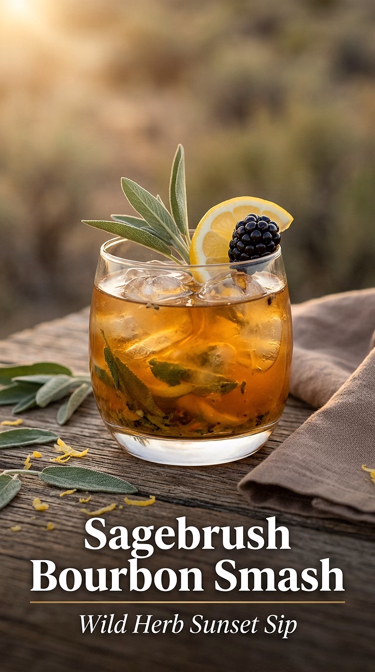 Sagebrush Bourbon Smash