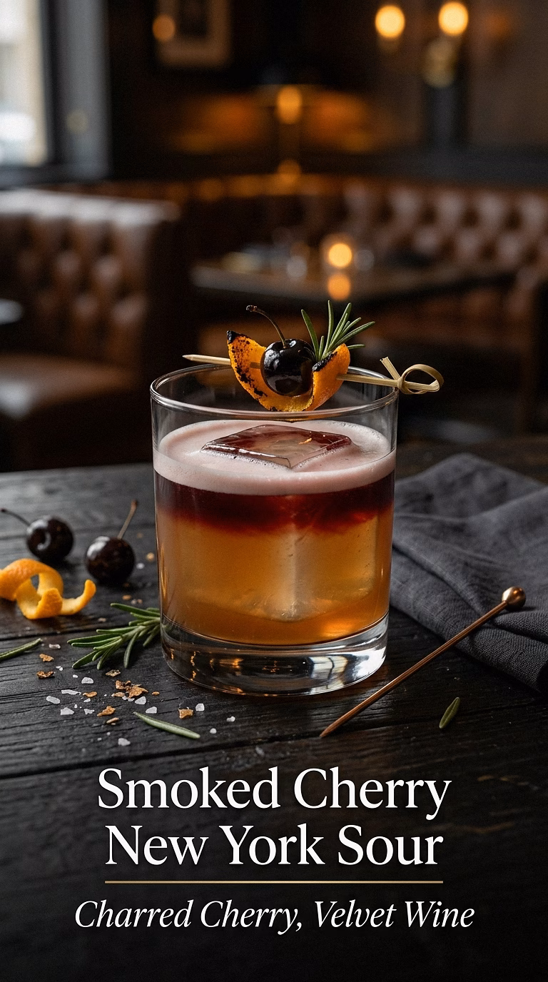 Smoked Cherry New York Sour