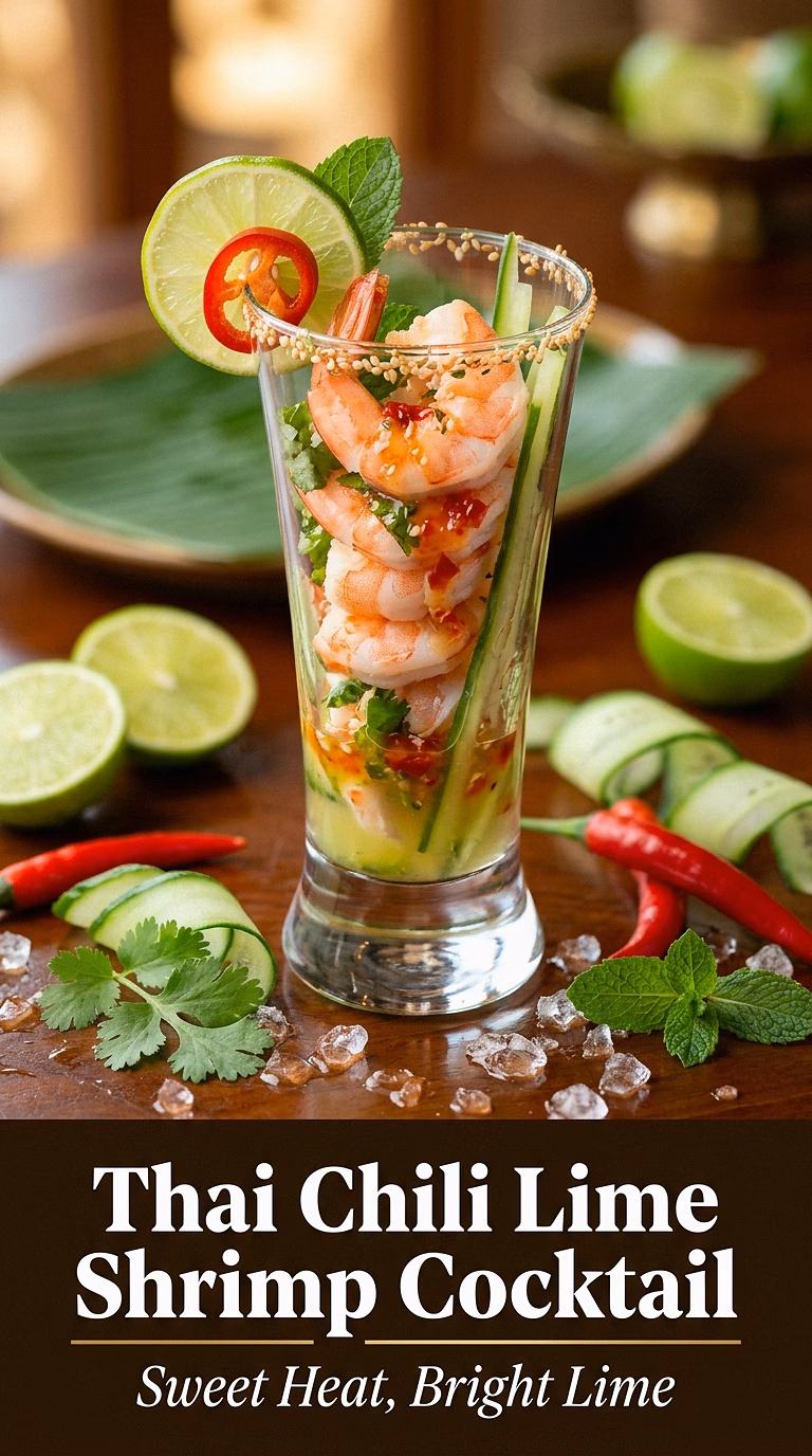 Thai Chili Lime Shrimp Cocktail