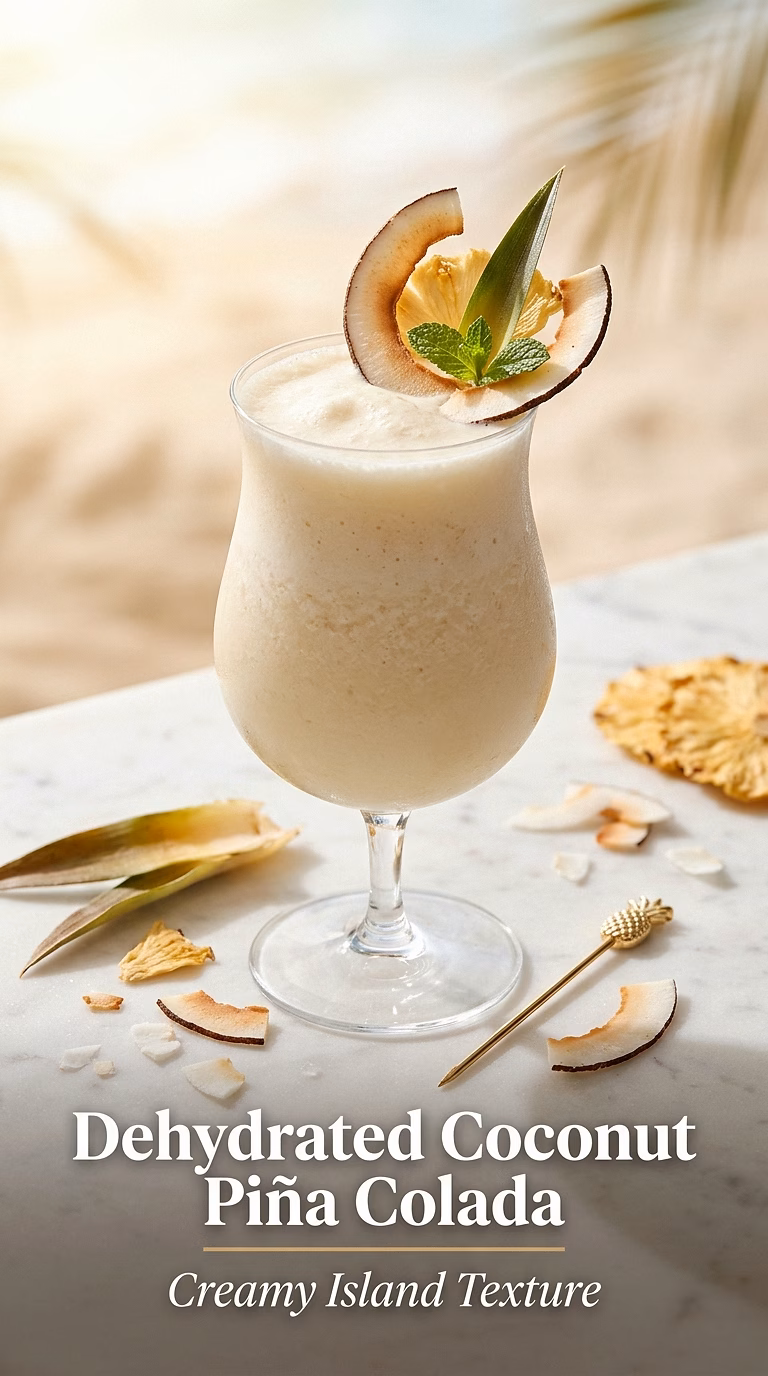 Dehydrated Coconut Piña Colada