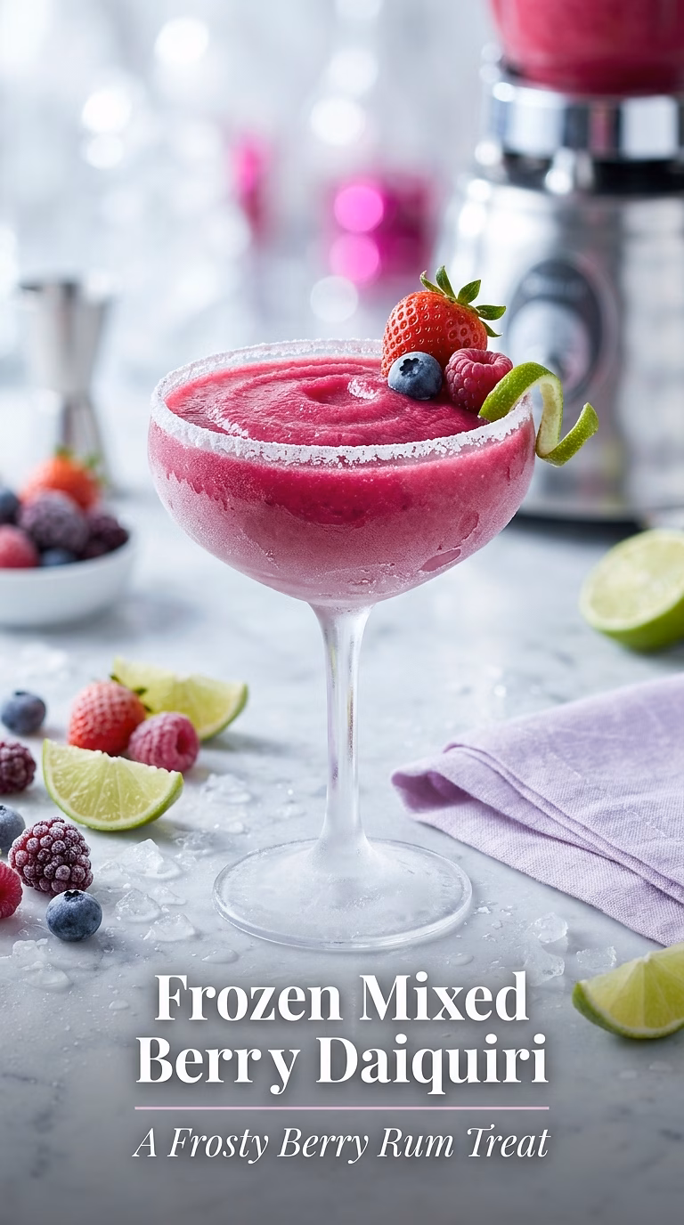 Frozen Mixed Berry Daiquiri