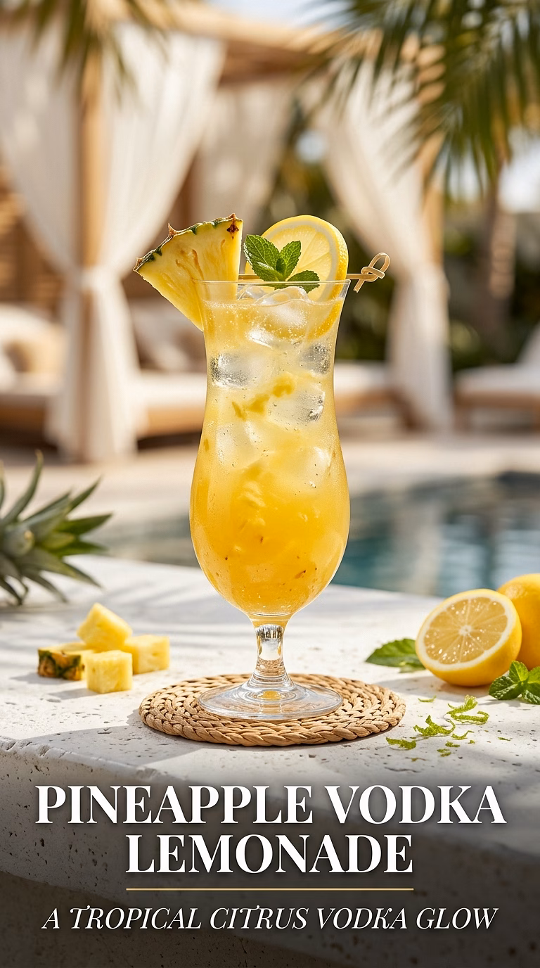 Pineapple Vodka Lemonade