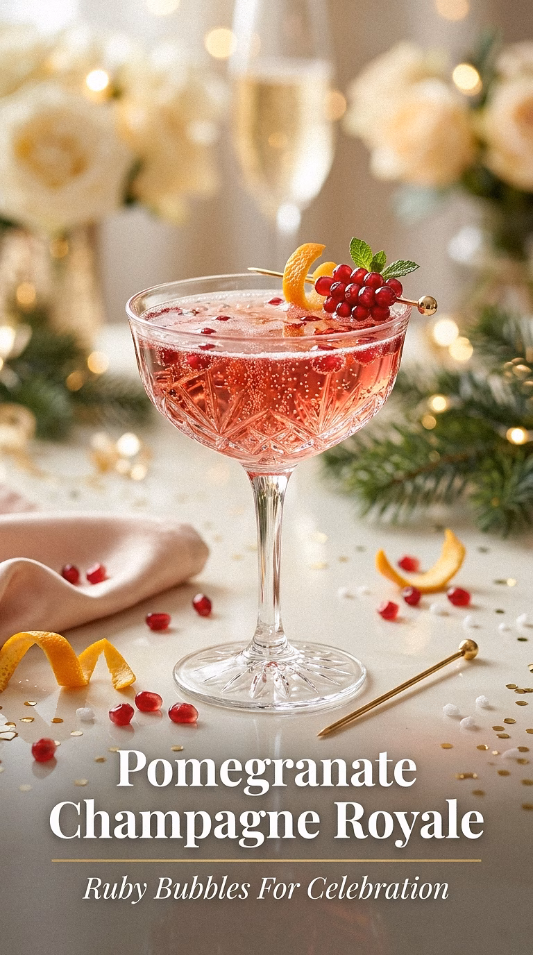 Pomegranate Champagne Royale