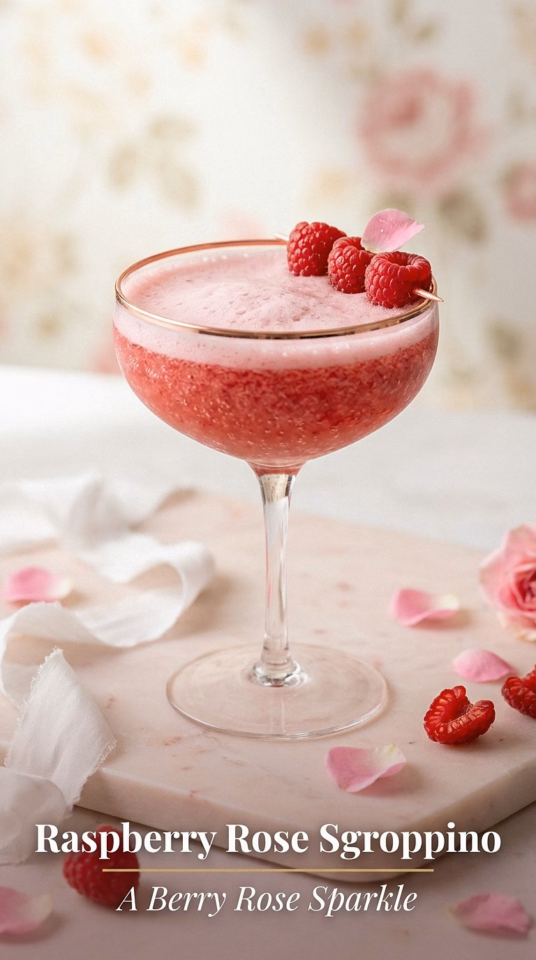 Raspberry Rose Sgroppino