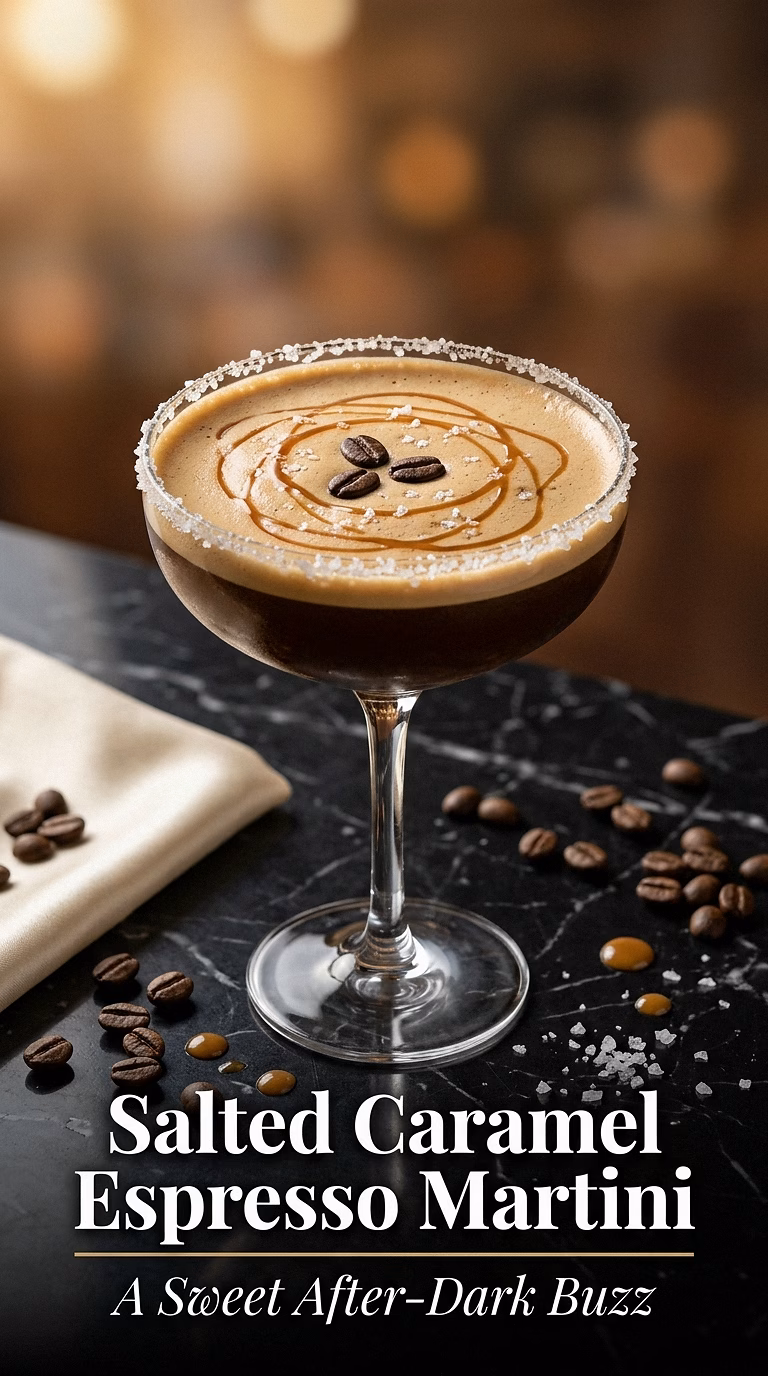 Salted Caramel Espresso Martini