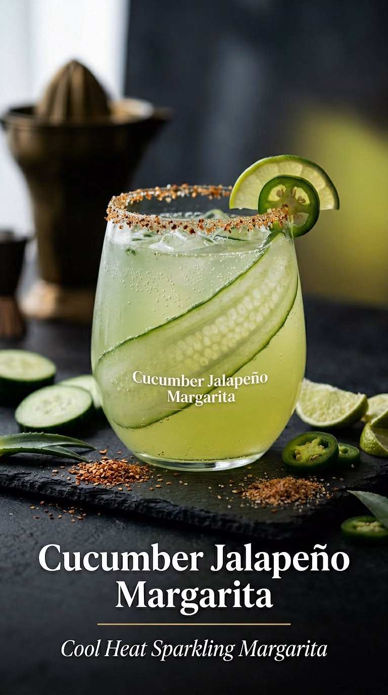 Cucumber Jalapeño Margarita