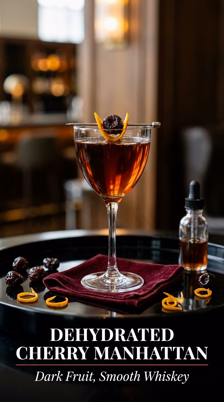 Dehydrated Cherry Manhattan