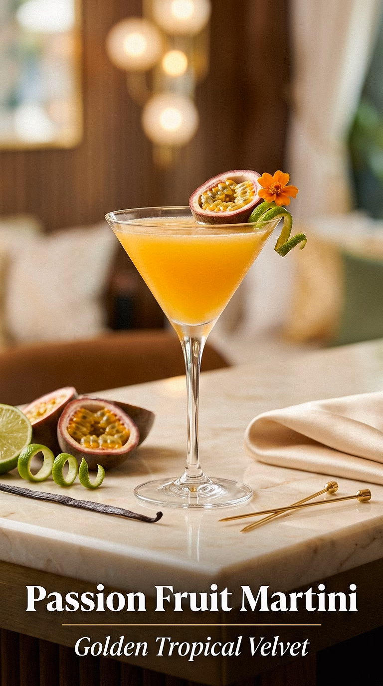 Passion Fruit Martini
