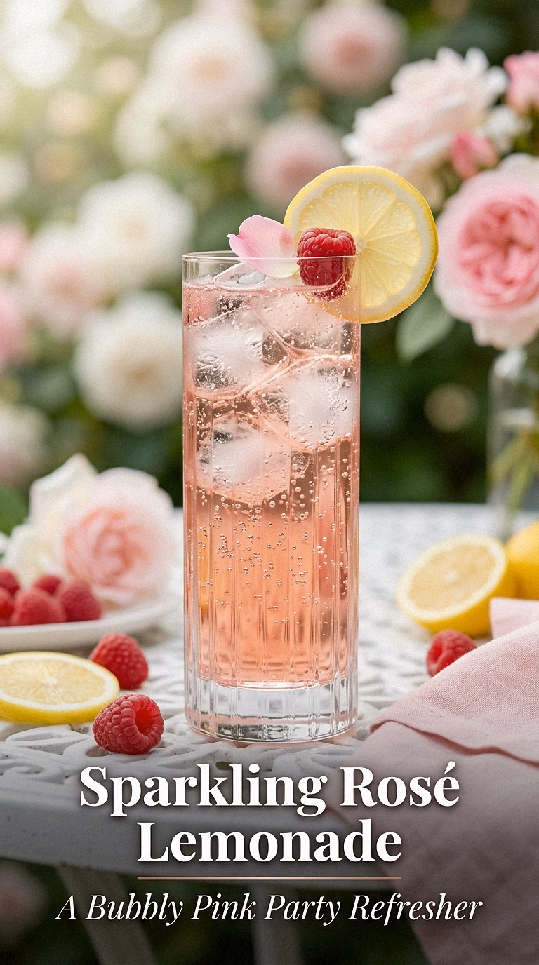 Sparkling Rosé Lemonade