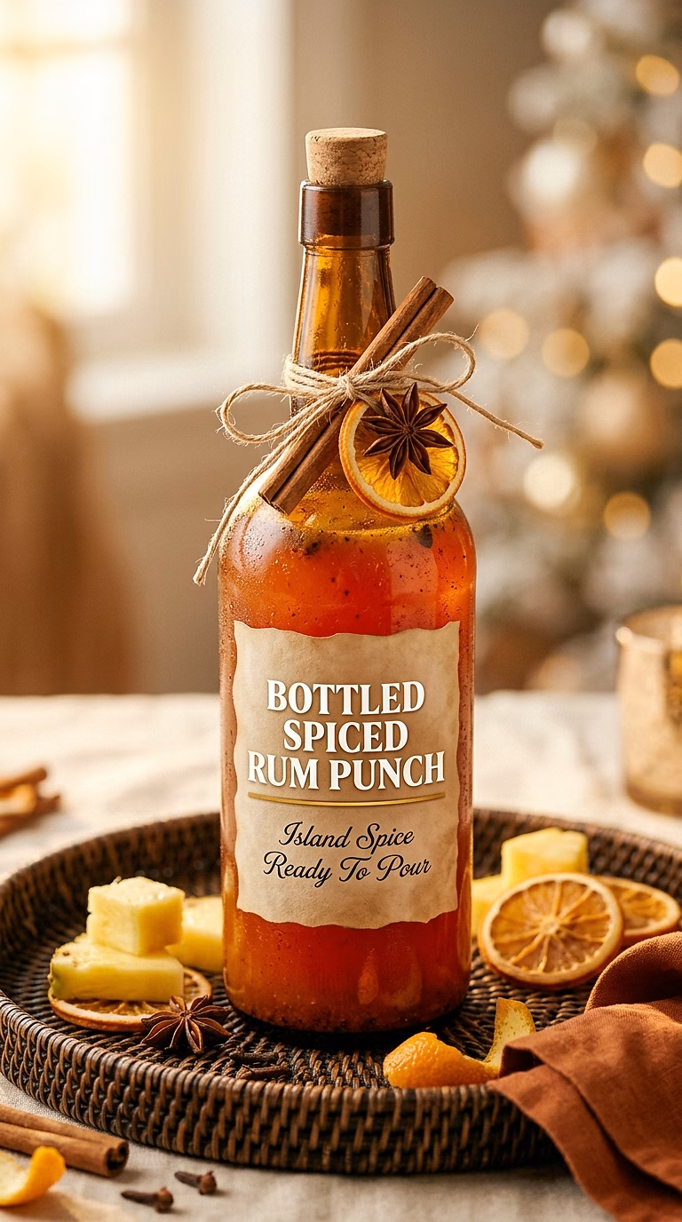 Bottled Spiced Rum Punch