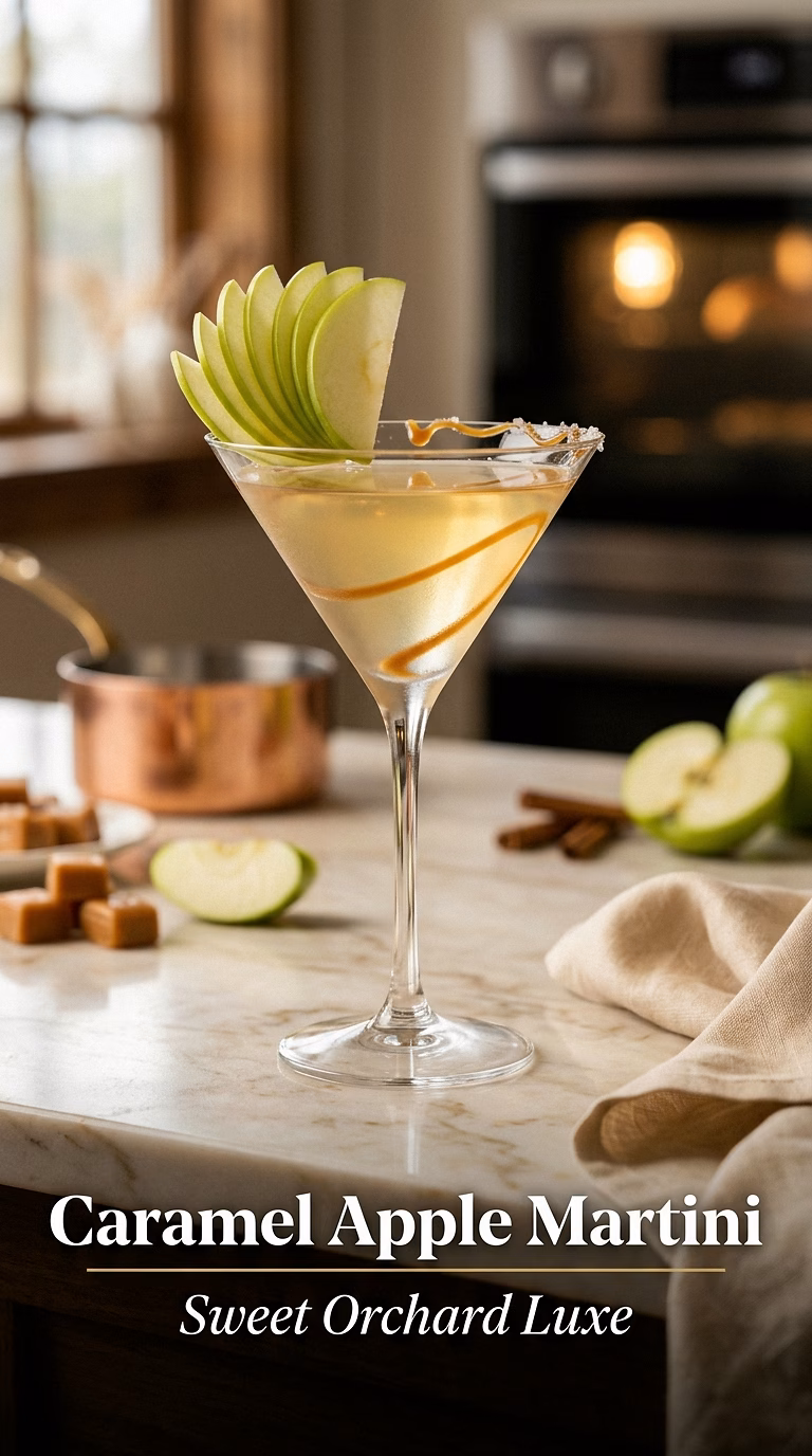 Caramel Apple Martini