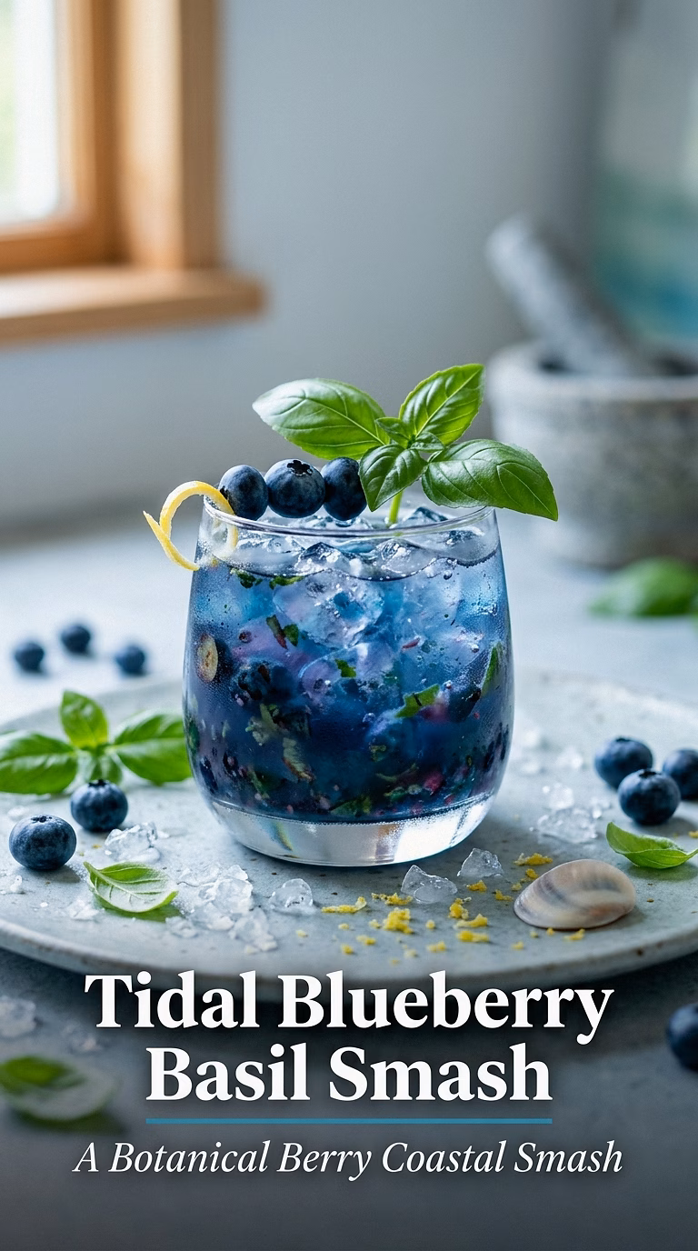 Tidal Blueberry Basil Smash