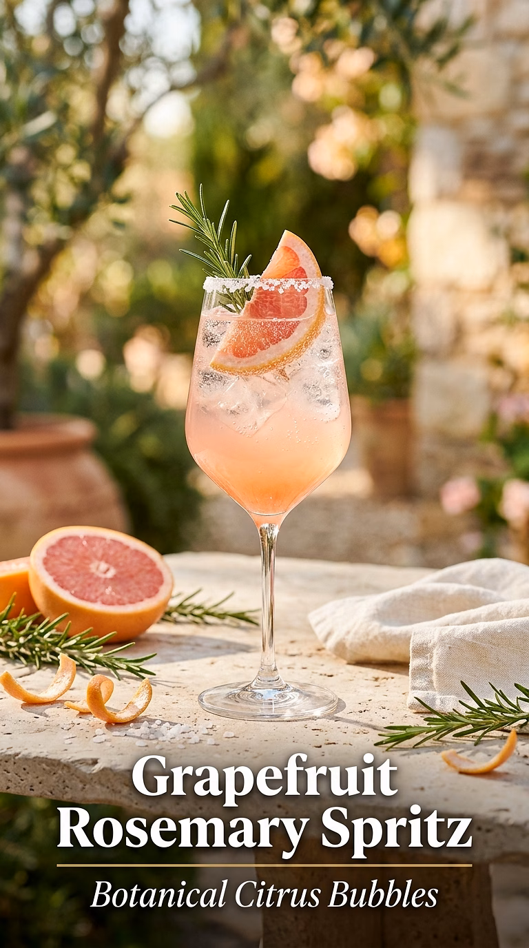 Grapefruit Rosemary Spritz