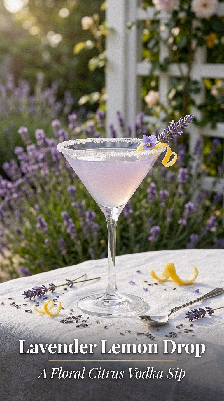 Lavender Lemon Drop