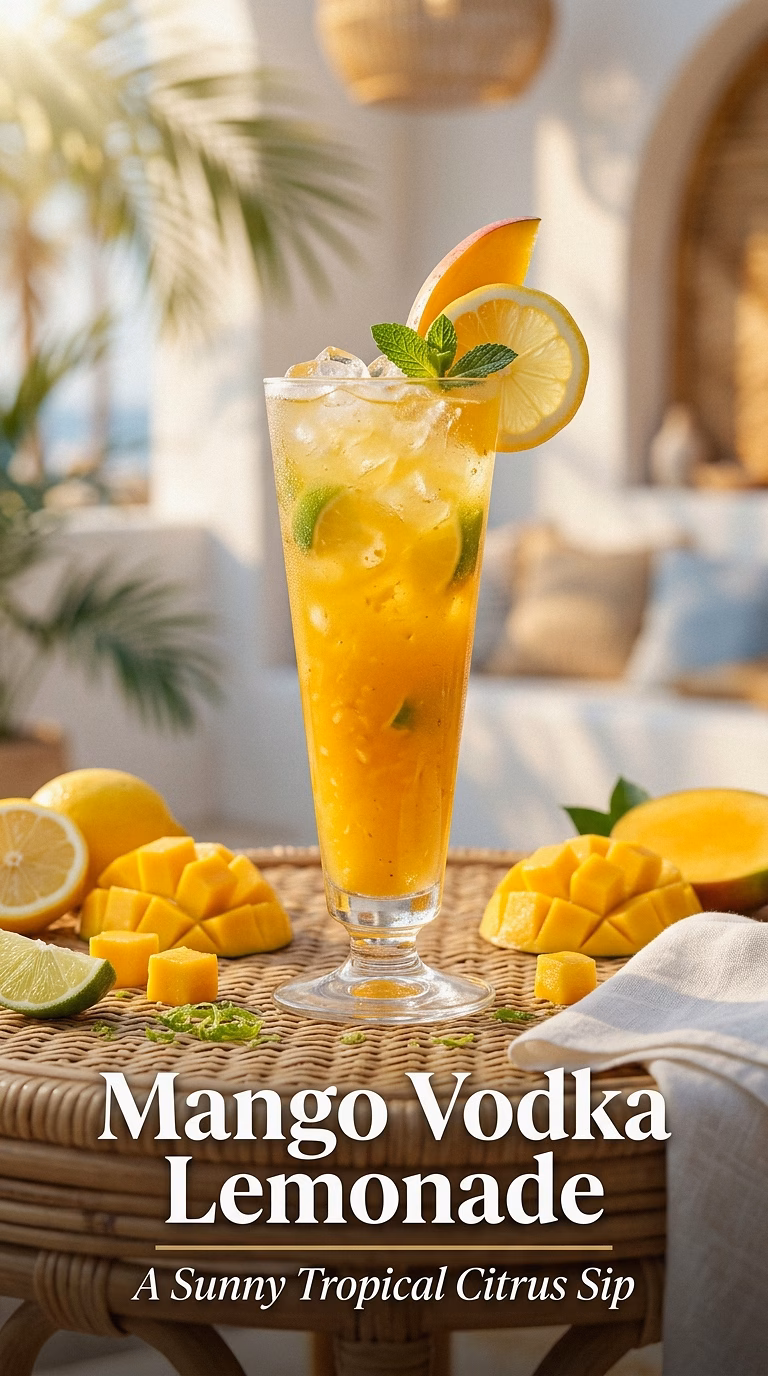 Mango Vodka Lemonade