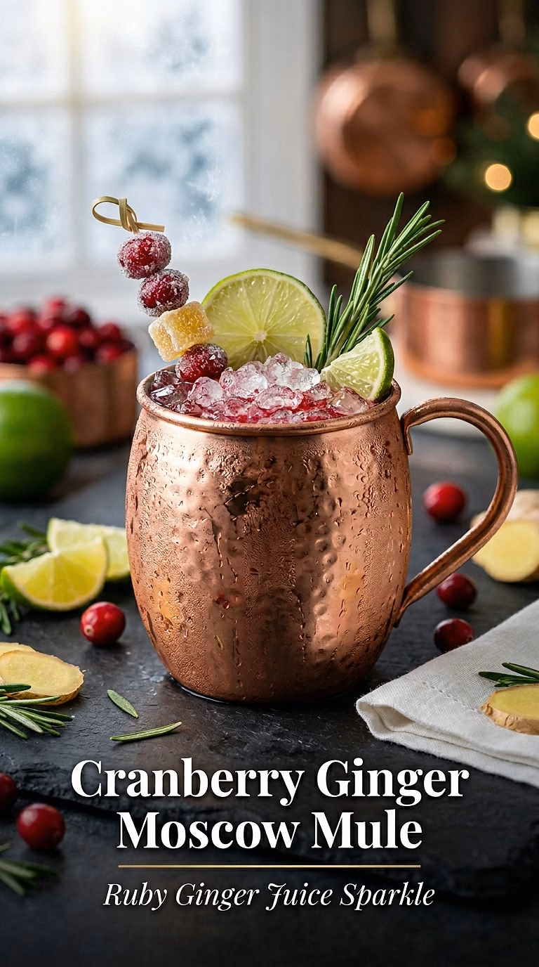 Cranberry Ginger Moscow Mule
