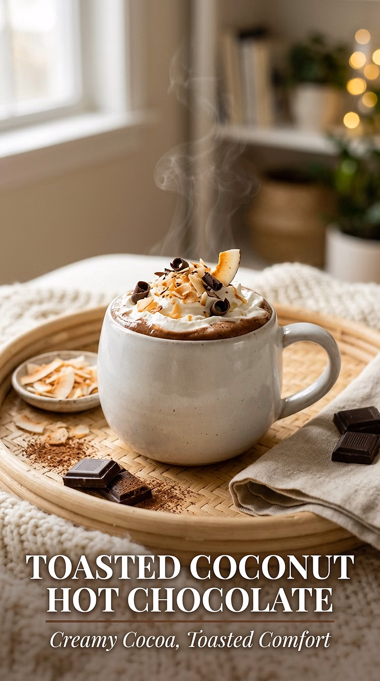 Toasted Coconut Hot Chocolate