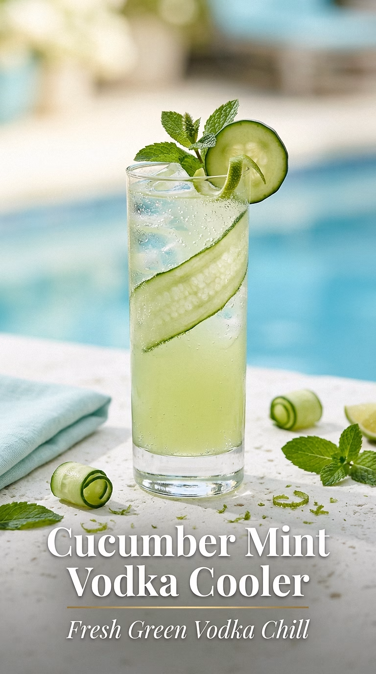 Cucumber Mint Vodka Cooler
