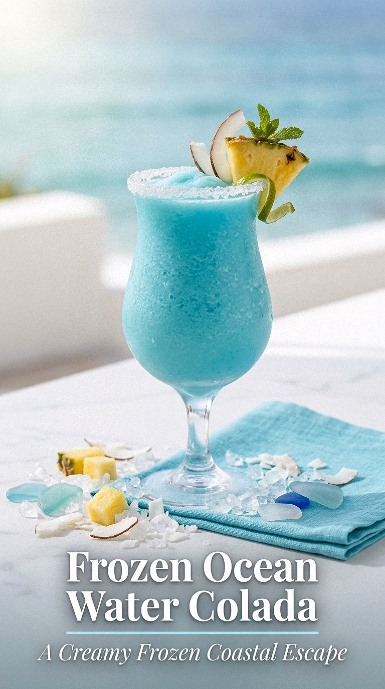 Frozen Ocean Water Colada