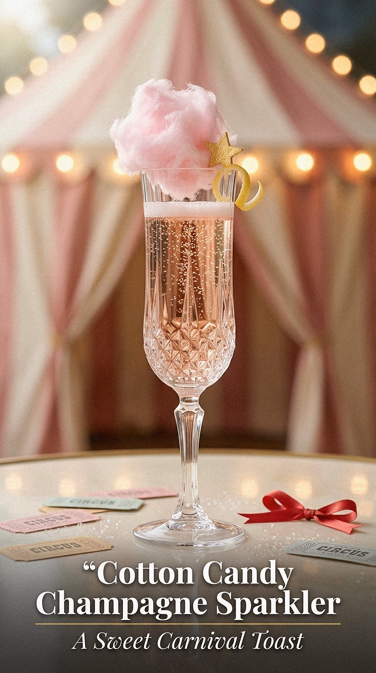 Cotton Candy Champagne Sparkler