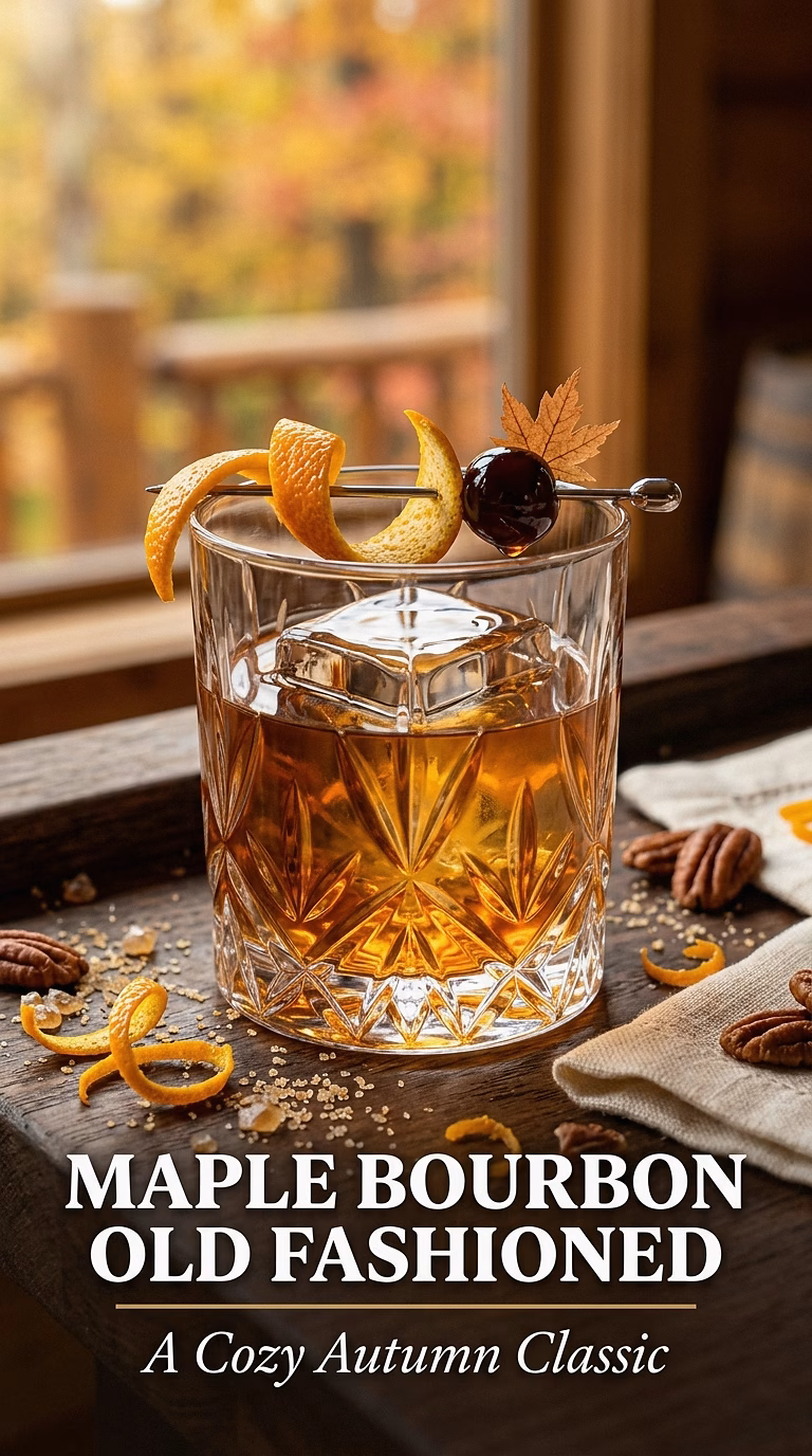 Maple Bourbon Old Fashioned