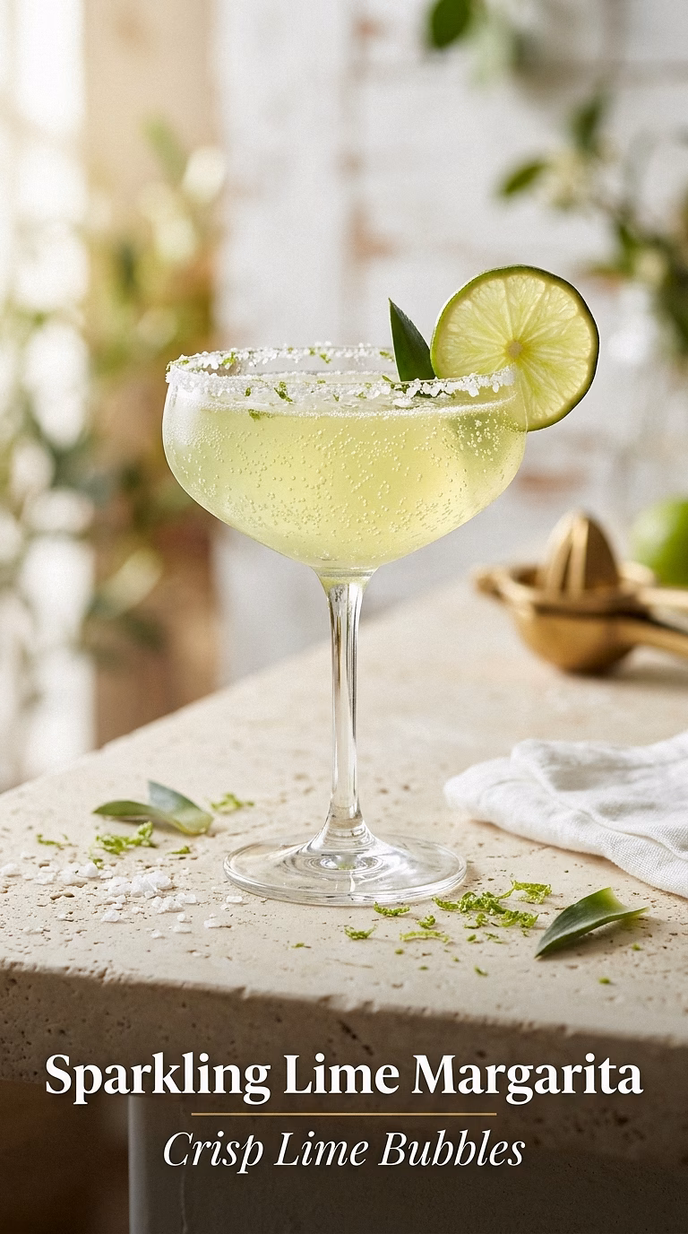 Sparkling Lime Margarita