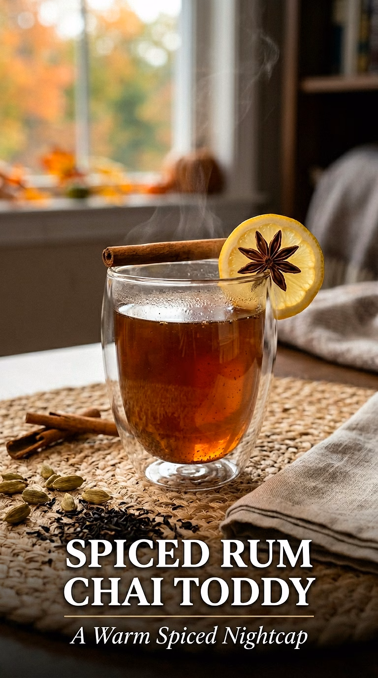 Spiced Rum Chai Toddy